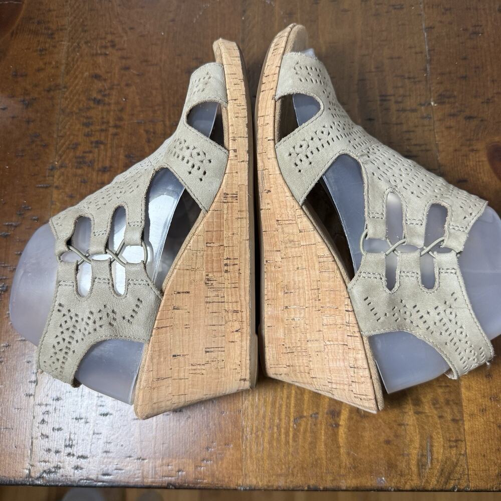 Rockport Cobb Hill Women's Janna Sandals CH1881 Beige 7.5 - Picture 6 of 13